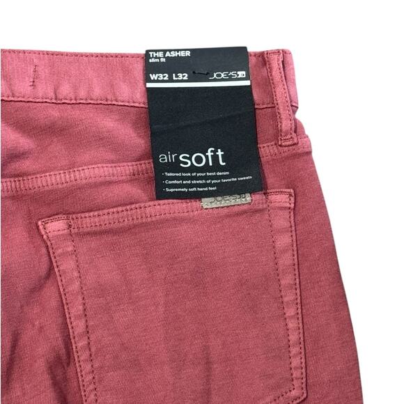 NWT! Joe's Jeans Men's Asher Airsoft Slim-Fit Jeans in Apple Peel - Size 32 x 32 - Picture 13 of 15